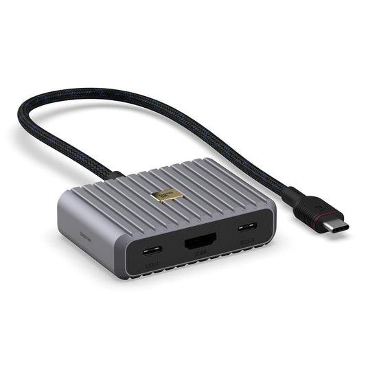 Unisynk 5-Port USB-C Hub 8K PRO 100W Grey